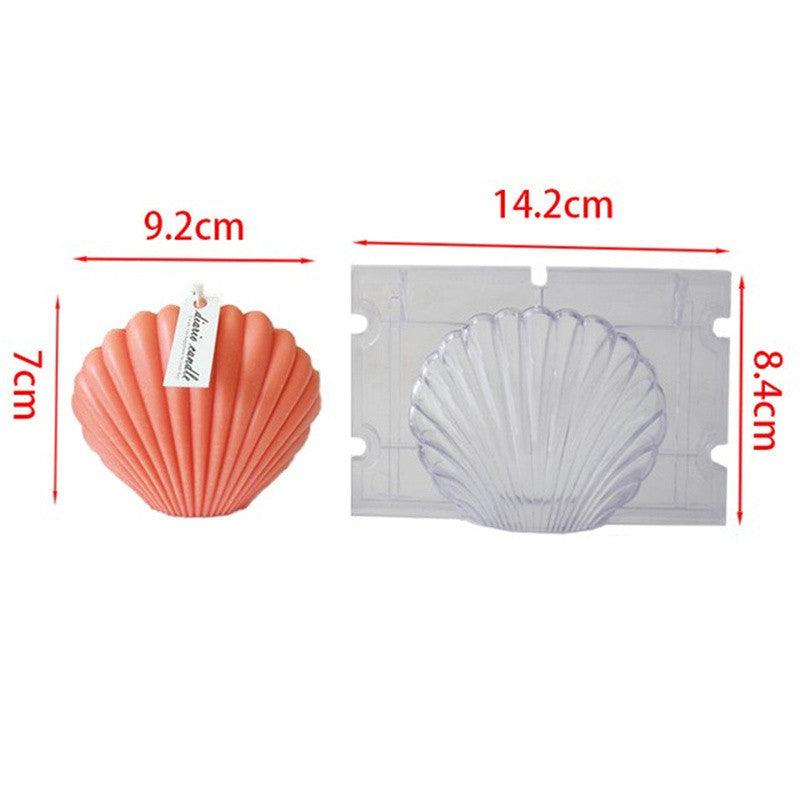 Diy Handmade Shell Candle Mold Plastic Acrylic Mold Candles molds