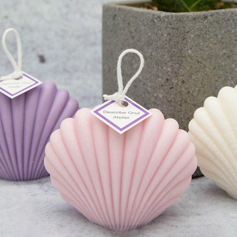 Diy Handmade Shell Candle Mold Plastic Acrylic Mold Candles molds