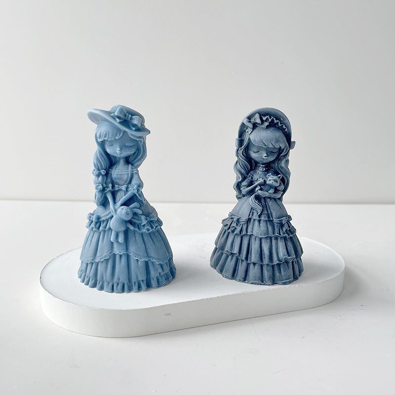 Doll Up Your Candle Collection: Create Unique Doll Ornament Candles with a Silicone Mold Candles molds