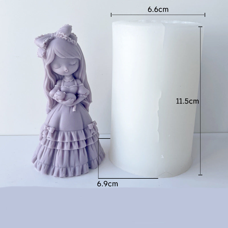 Doll Up Your Candle Collection: Create Unique Doll Ornament Candles with a Silicone Mold Candles molds
