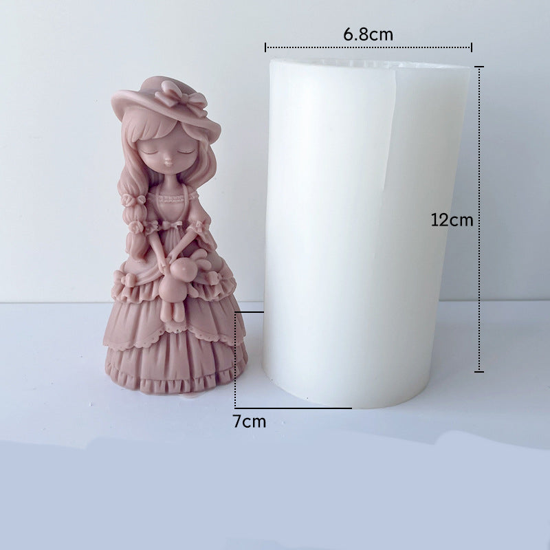 Doll Up Your Candle Collection: Create Unique Doll Ornament Candles with a Silicone Mold Candles molds
