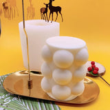 Dot Ball Column Aroma Candle Silicone Mold Candles molds