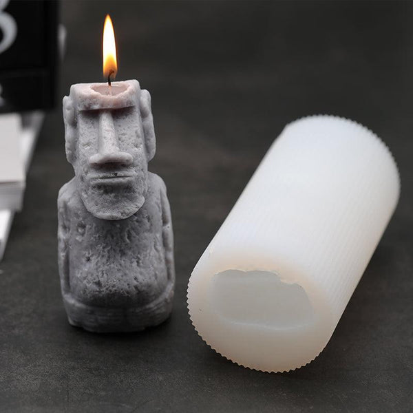 Easter Island Statue Candle mold Candles molds