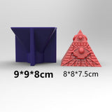 Egyptian Pyramid Candle Mold - Mystical One Eye Design Candles molds