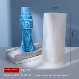 Enhance Your Space with Roman Column Aromatherapy Candle | Fragrant Stones Mold Candles molds