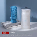 Enhance Your Space with Roman Column Aromatherapy Candle | Fragrant Stones Mold Candles molds