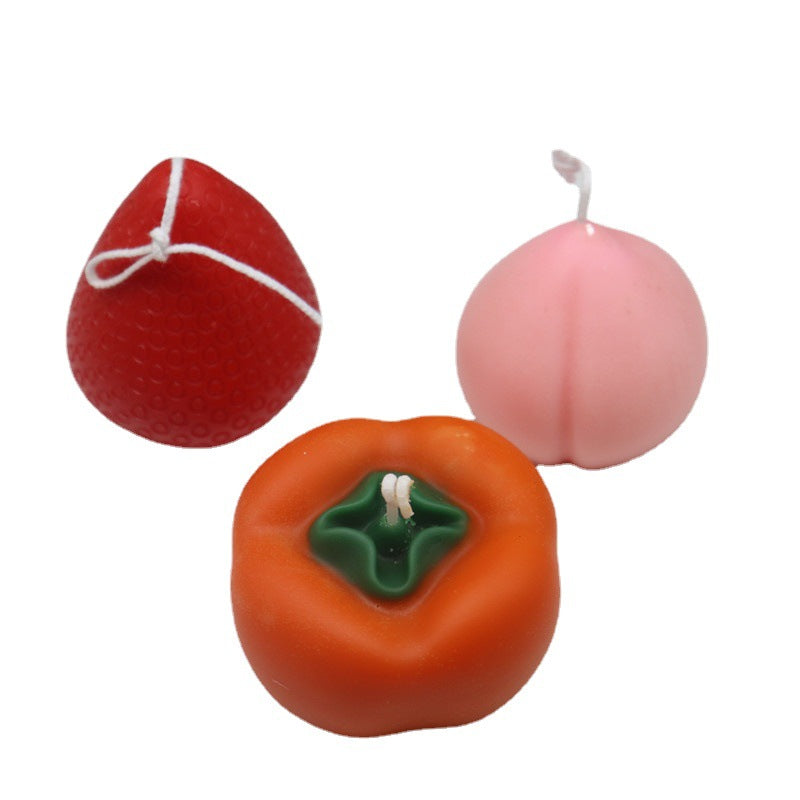 Fruit-Shaped Silicone Candle Molds for Creative Home Décor Candles molds