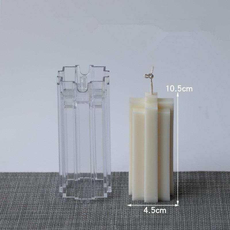 Geometric Tower Candle Mold Candles molds