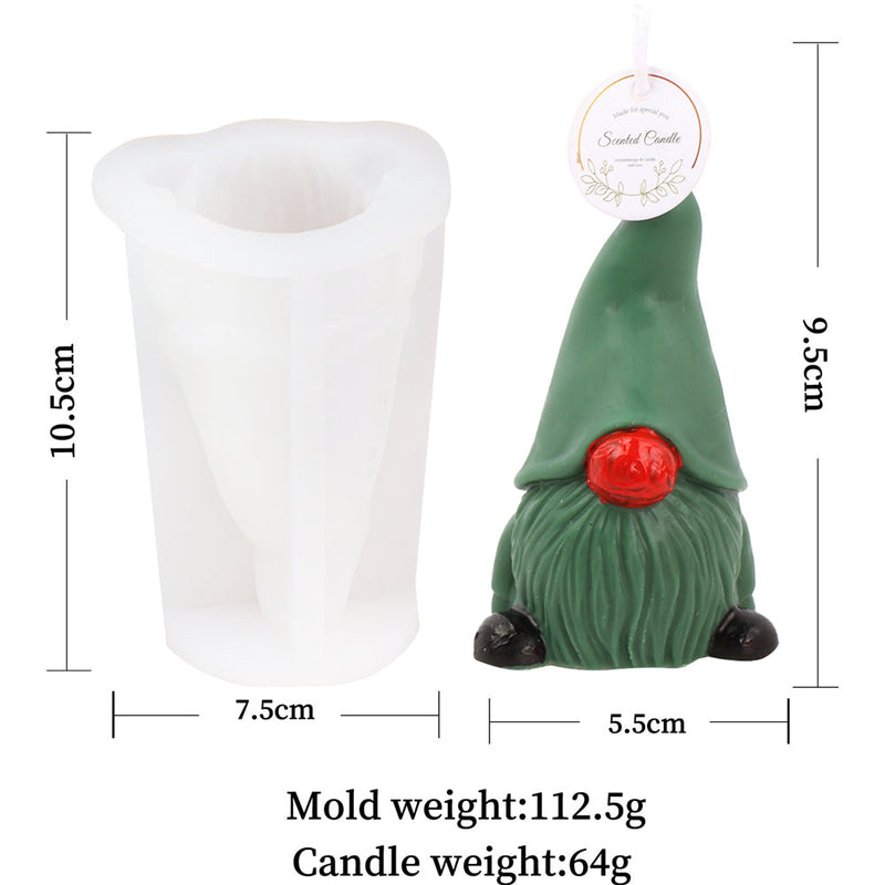 Gnome Silicone Candle Mold Candles molds