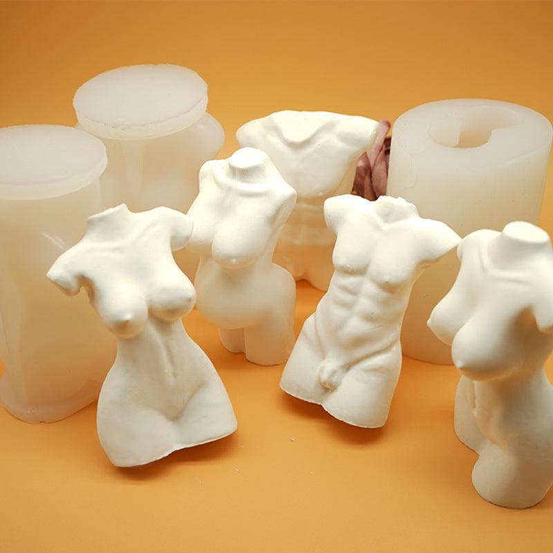 Goddess Body Silicone Candle Mold Candles molds