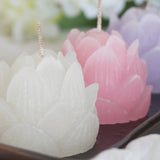 DIY 3D Lotus Bloom Candles Mold