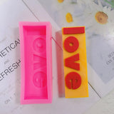 DIY 16 Designs Extra Babe Mood Words Slogan Candle Silicone Mold