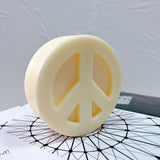 Peace Sign Candle Mold