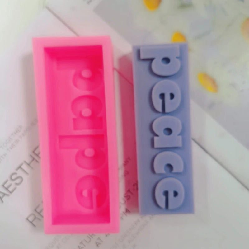 DIY 16 Designs Extra Babe Mood Words Slogan Candle Silicone Mold