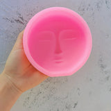 Luna Moon Face Silicone Mold Candle Mold