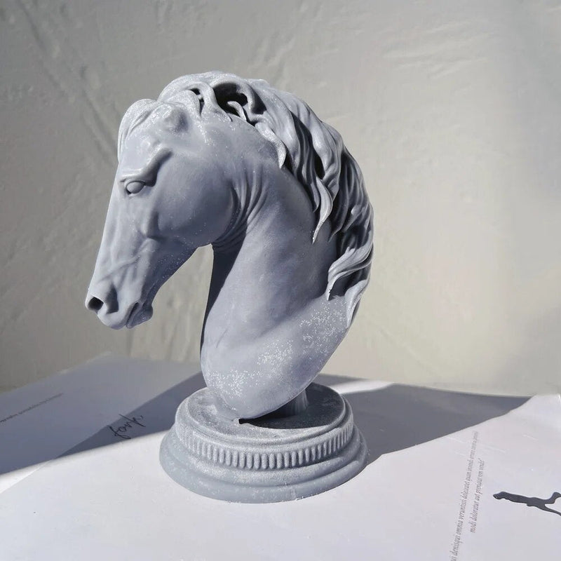 Horse Head Candle Mold