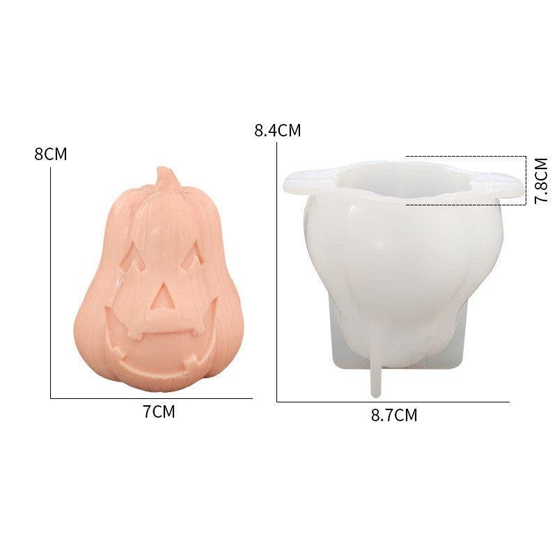 Halloween 3D Pumpkin Silicone Candle Mold Candles molds