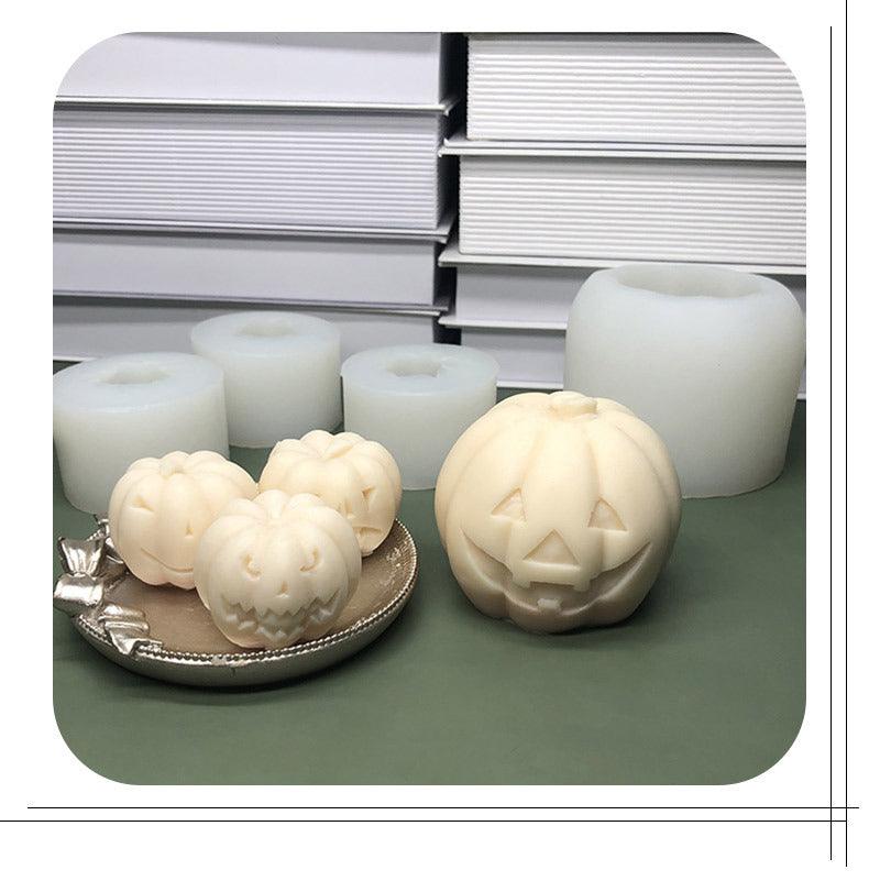 Halloween 3D Pumpkin Silicone Candle Mold Candles molds