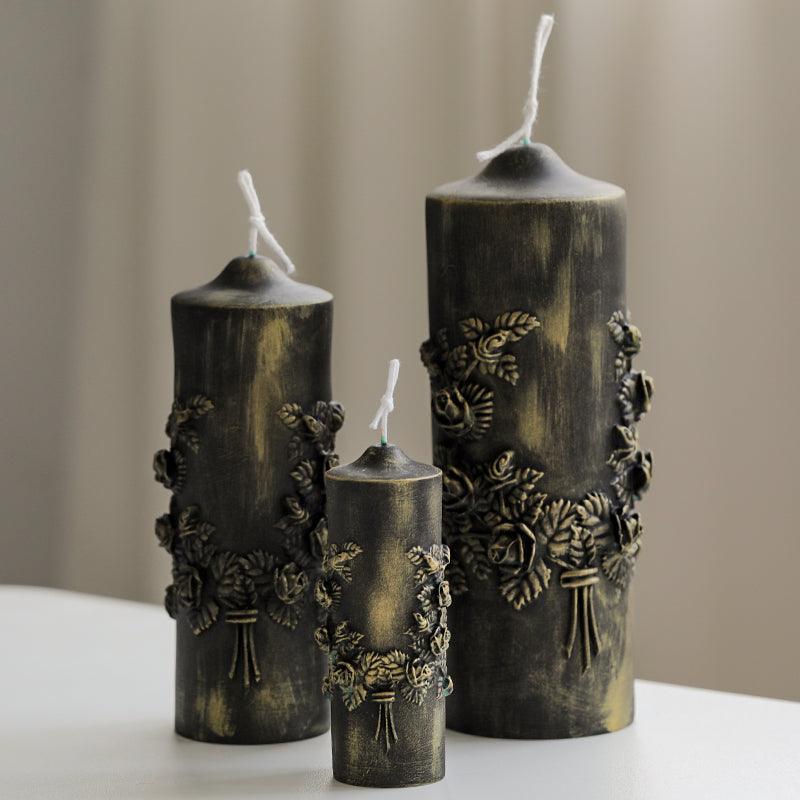 Handmade Cylindrical Scented Candle DIY Mold Candles molds