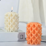 Flower Pillar Silicone Molds For Candle Making