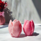 Handmade Tulip Flower Candle Mold Candles molds