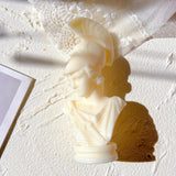 Greek Goddess Athena Statue Candle Mold