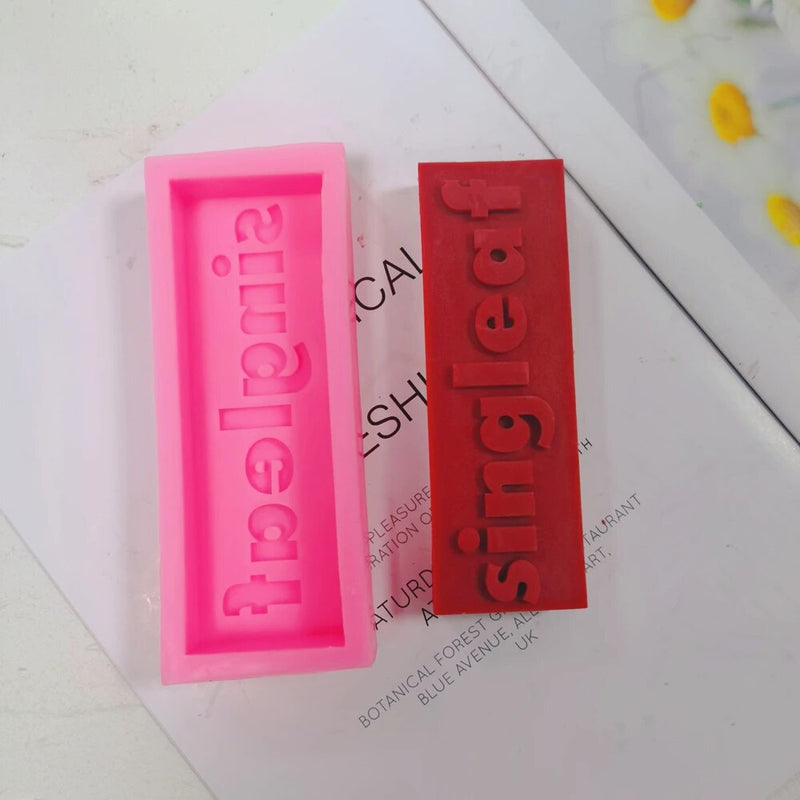 DIY 16 Designs Extra Babe Mood Words Slogan Candle Silicone Mold