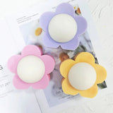 Pastel Flower Shaped Silicone Candles Mold