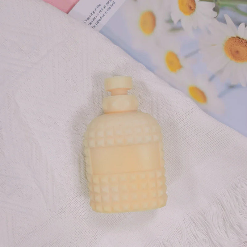 Vintage Perfume Bottle Candle Silicone Mold