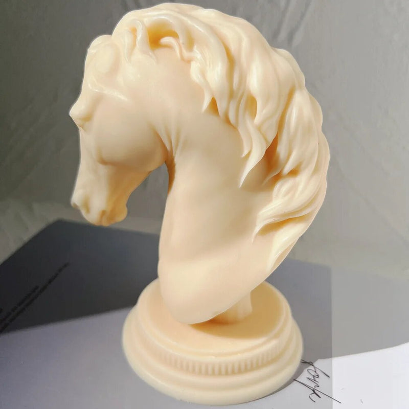 Horse Head Candle Mold