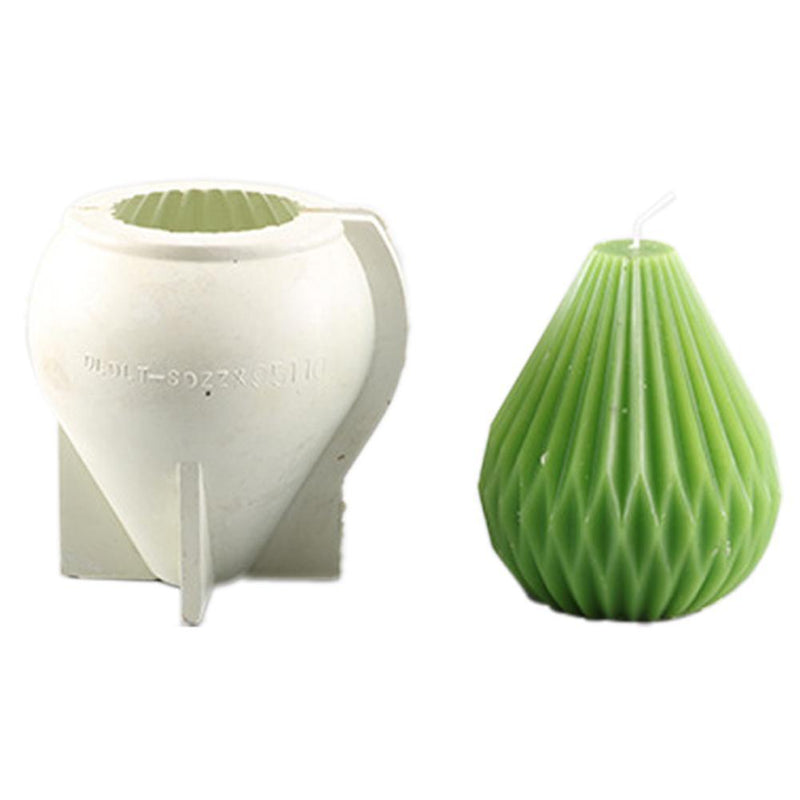 Honeycomb Candle Mold , Quadrilateral cylindrical candle mold, and Pear Shape Candle Mold Candles molds