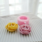 Large Silicone Mold for Handmade Peony Lotus Candles & Soaps Candles molds