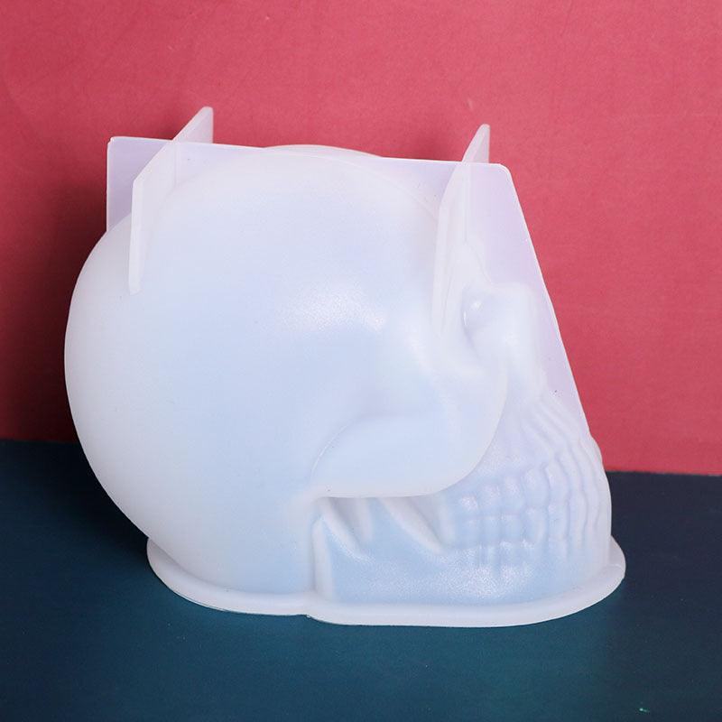 Laughing Skull Candle Mold Candles molds