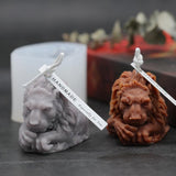 Lion Head Scented Candle Mold Handmade DIY Material Candles molds