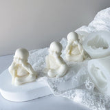 Little Monk Aromatherapy Homemade Candle Mold Candles molds