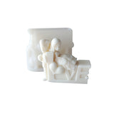 Love is in the Air: Heart Kiss Valentine's Day Candle Mold Candles molds