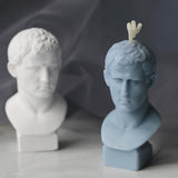 Marcus Vipsanius Agrippa Portrait Candle Mold - Unique Roman General Collectible Candles molds