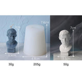 Marcus Vipsanius Agrippa Portrait Candle Mold - Unique Roman General Collectible Candles molds