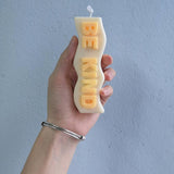Melt Me Candle Mold - 6 Typo Candle Molds - Alphabet wavy candle mold Candles molds