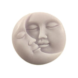 Moon face Silicone Candle Mold Candles molds