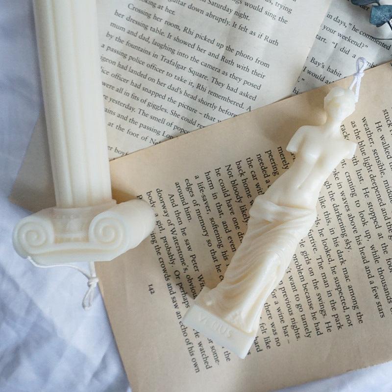 Nordic style Vintage human shaped candle mold Candles molds