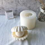 Pearl Shell Scented Candle Silicone Mold: Create Stunning Ocean-Inspired Candles Candles molds