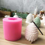 Pine cone candle silicone mold Candles molds