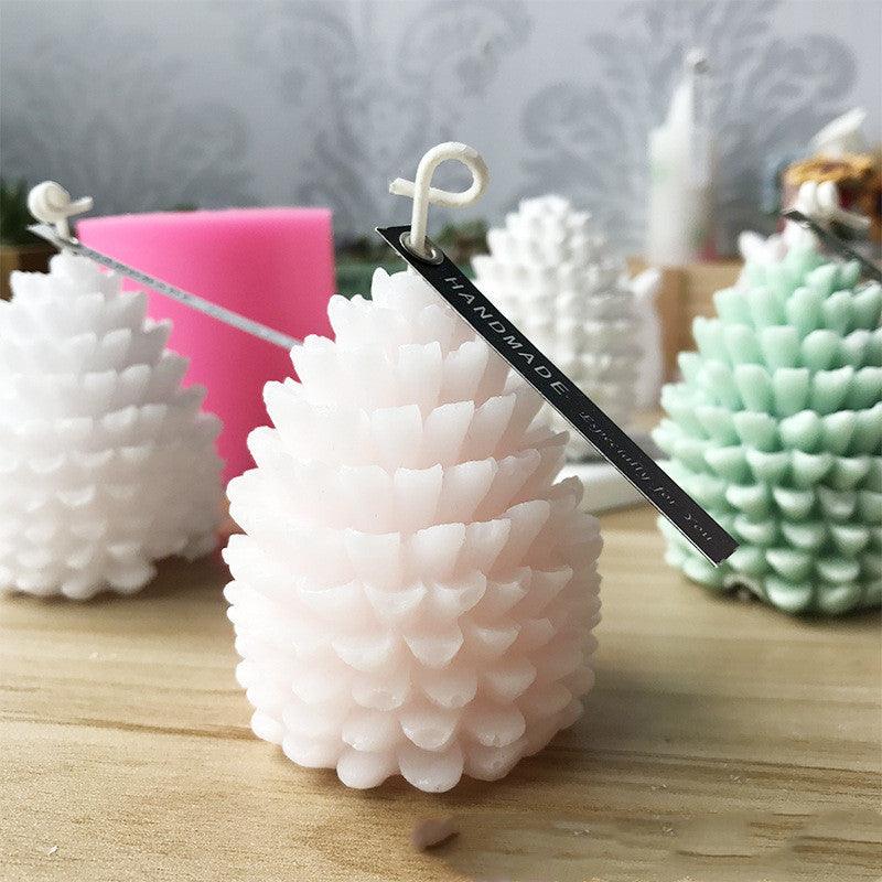 Pine cone candle silicone mold Candles molds