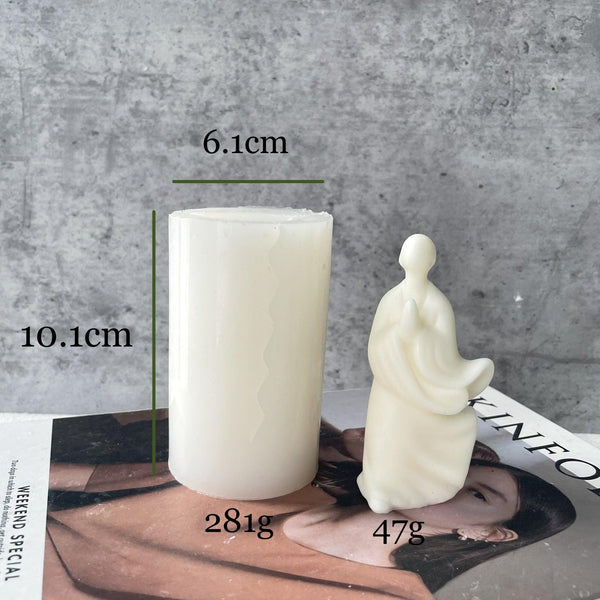 Portrait Statue Decoration Candle Mold Candles molds