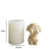 Pregnant tied body Candle Mold Candles molds