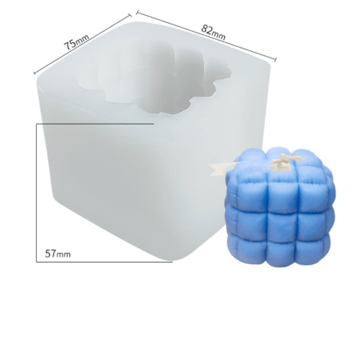 Rubik's love Bubble Honeycomb Sofa Cube Candle Mold Candles molds