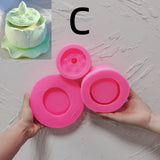 Lotus Tea Light Holder Silicone Mold