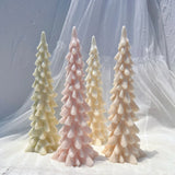 24.5CM Tall Christmas Tree Silicone Candle Mold