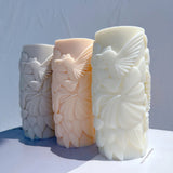 HummingBirds Pillar Candle Mold